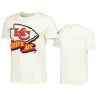 chiefs cream sideline chrome t shirt