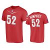 chiefs creed humphrey red 2023 pro bowl afc t shirt