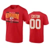 chiefs custom red 2023 afc champions hometown t shirt