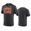 chiefs heather charcoal 2022 afc champions banner worthy t shirt