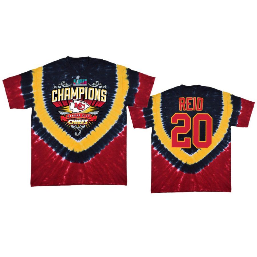 chiefs justin reid red super bowl lvii champions tie dye t shirt