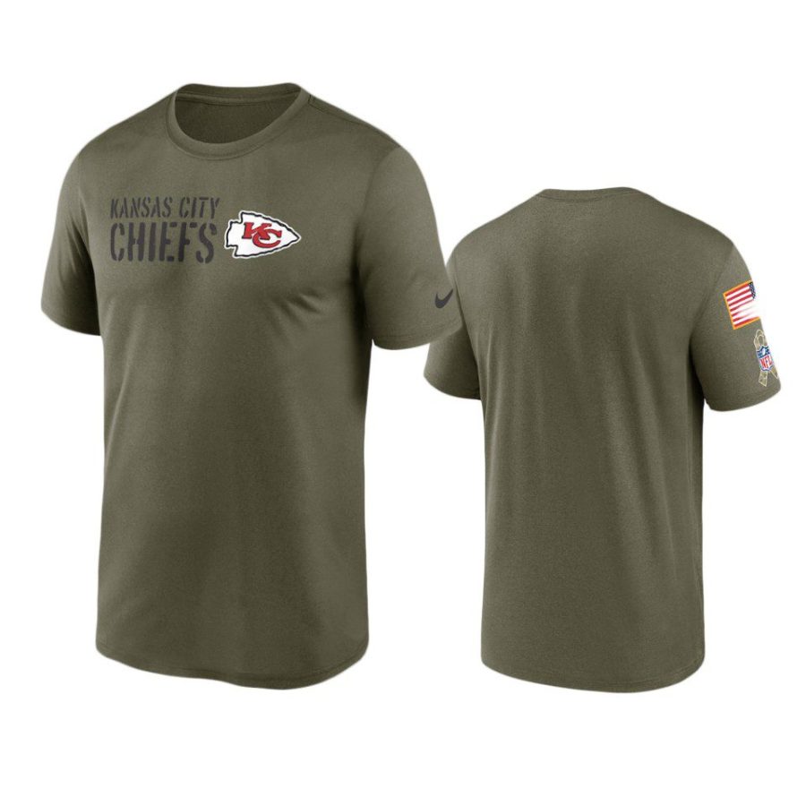 chiefs olive 2022 salute to service legend team t shirt