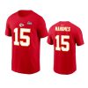 chiefs patrick mahomes red super bowl lvii t shirt