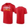 chiefs red 2022 afc champions shadow cast t shirt