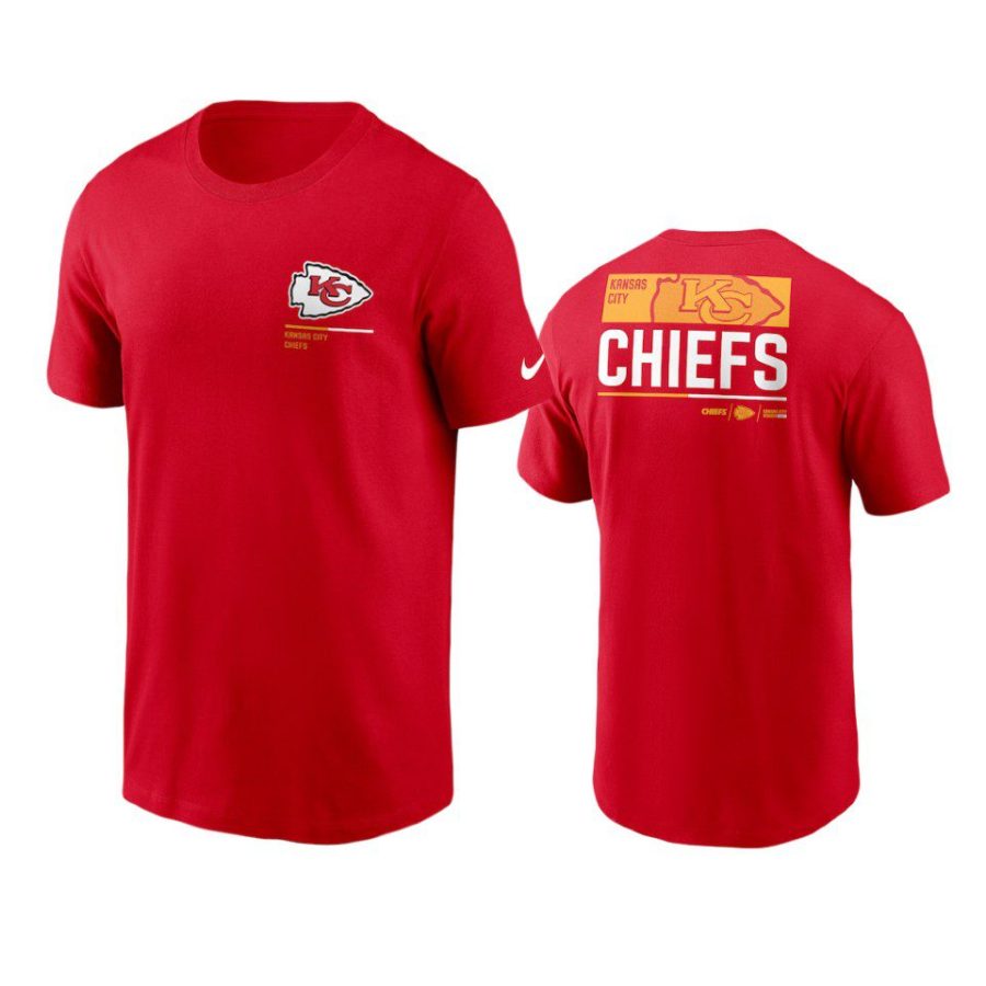 chiefs red team incline t shirt