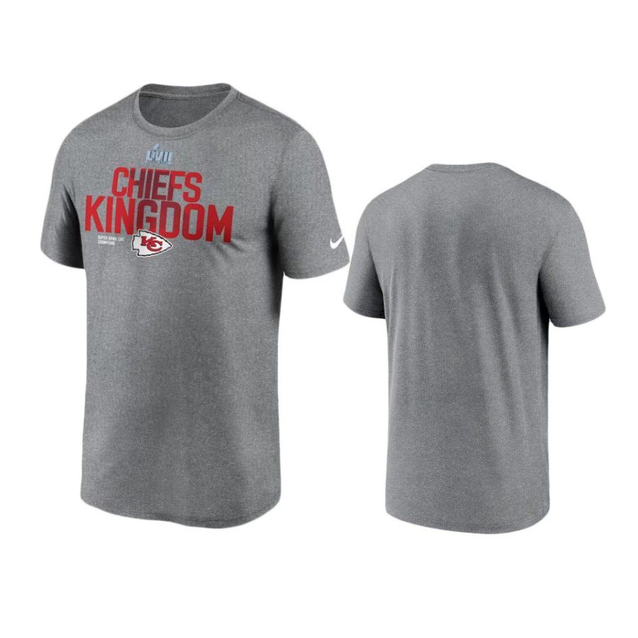 chiefs super bowl lvii champions charcoal local legend t shirt