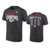 chiefs super bowl lvii champions charcoal made the cut t shirt