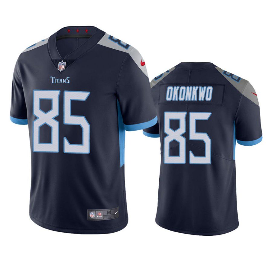 chigoziem okonkwo titans navy jersey