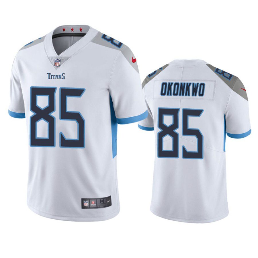 chigoziem okonkwo titans white jersey