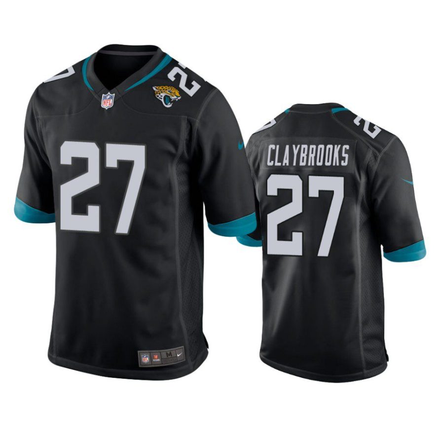 chris claybrooks jaguars game black jersey