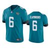 chris claybrooks jaguars jersey teal vapor limited