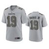 chris harris jr saints atmosphere fashion game gray jersey