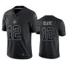 chris olave saints black reflective limited jersey