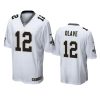 chris olave saints white game jersey