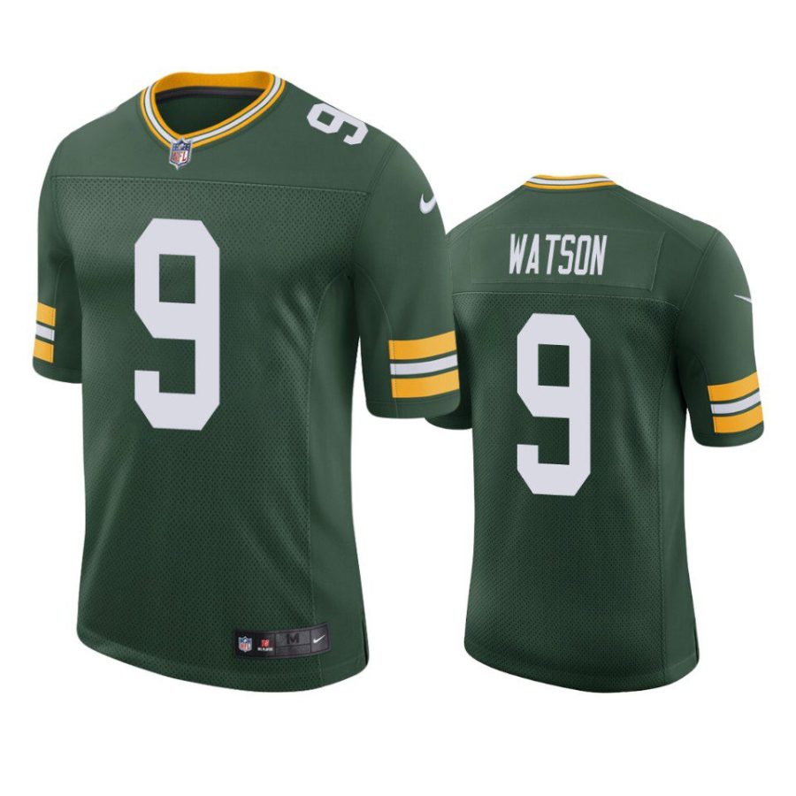 christian watson packers green vapor jersey