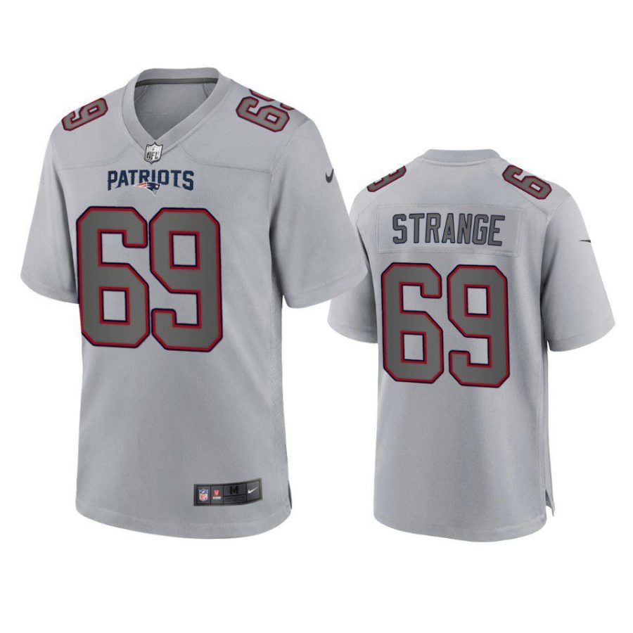 cole strange patriots gray atmosphere fashion game jersey