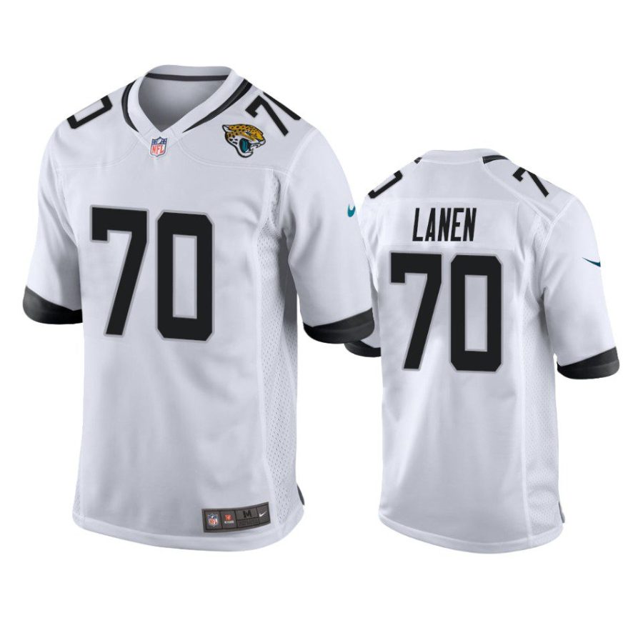 cole van lanen jaguars game white jersey