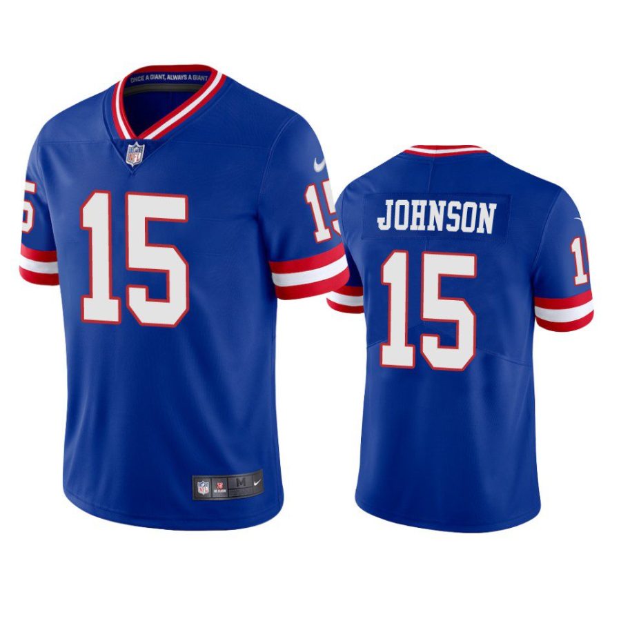 collin johnson giants classic vapor limited royal jersey