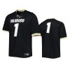 colorado buffaloes 1 black replica jersey