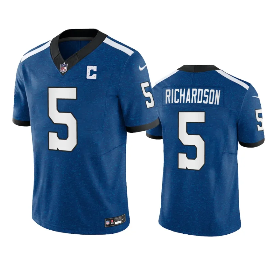 colts anthony richardson royal indiana nights limited jersey