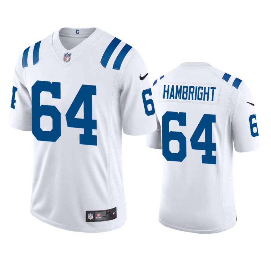 colts arlington hambright white vapor limited jersey