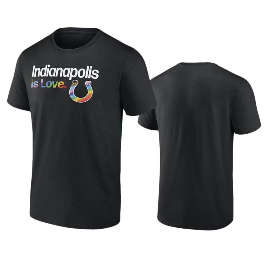 colts city pride black t shirt