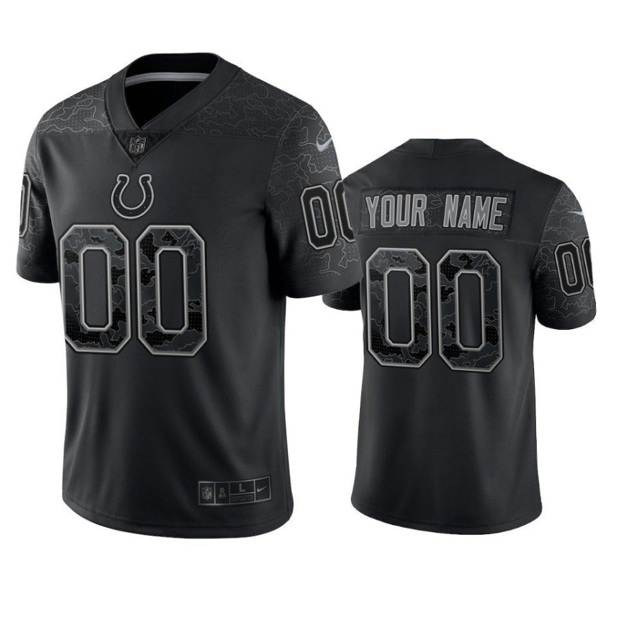 colts custom black vapor jersey