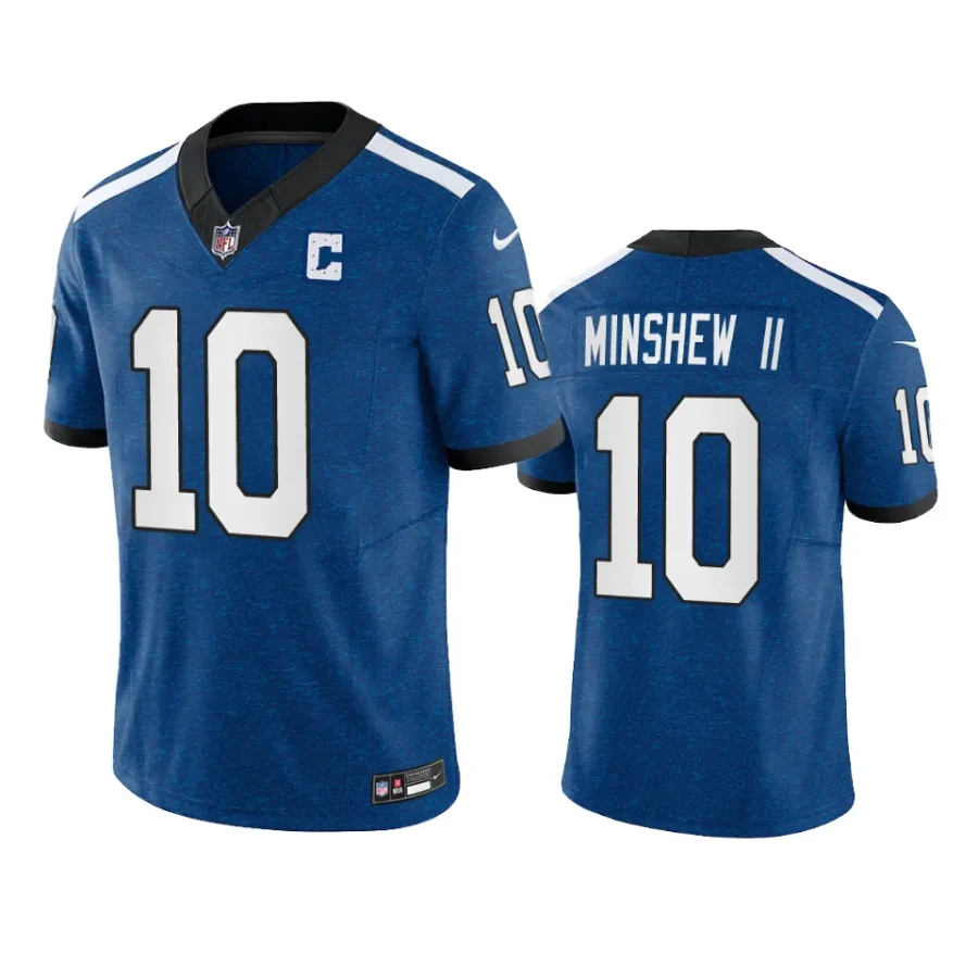 colts gardner minshew ii royal indiana nights limited jersey