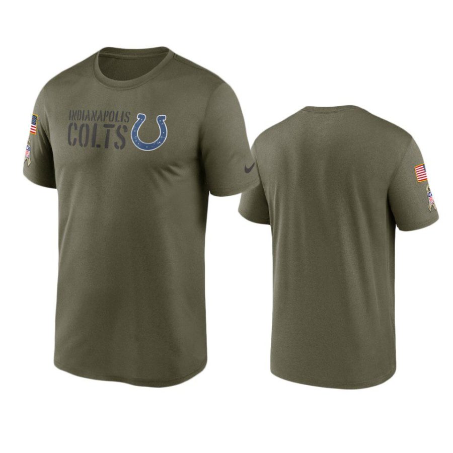 colts olive 2022 salute to service legend team t shirt