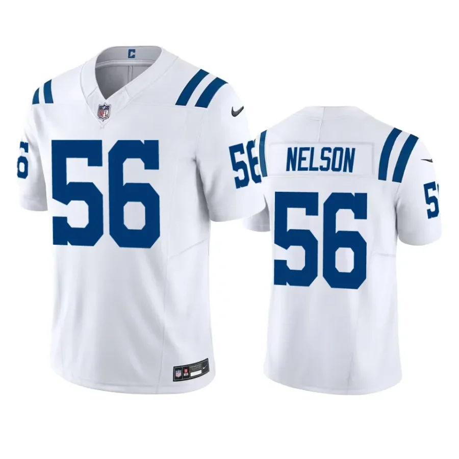 colts quenton nelson white vapor f.u.s.e. limited jersey