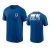 colts royal team incline t shirt