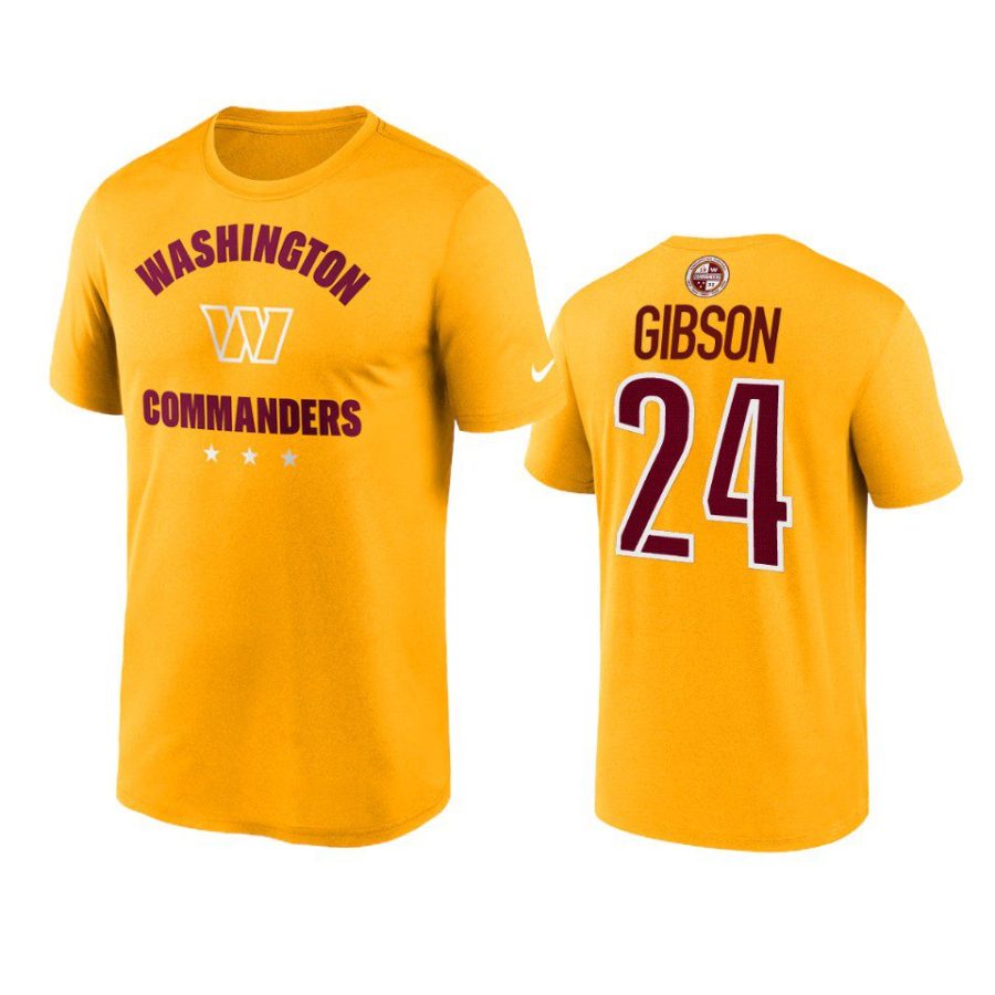 commanders antonio gibson gold t shirt