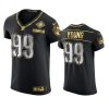 commanders chase young black gold 90th anniversary jersey