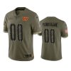 commanders custom olive limited 2022 salute to service jersey