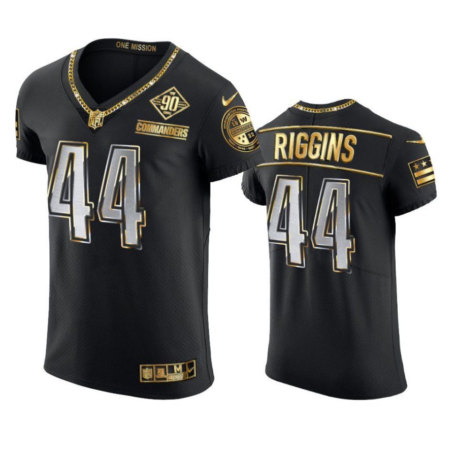 commanders john riggins black gold 90th anniversary jersey