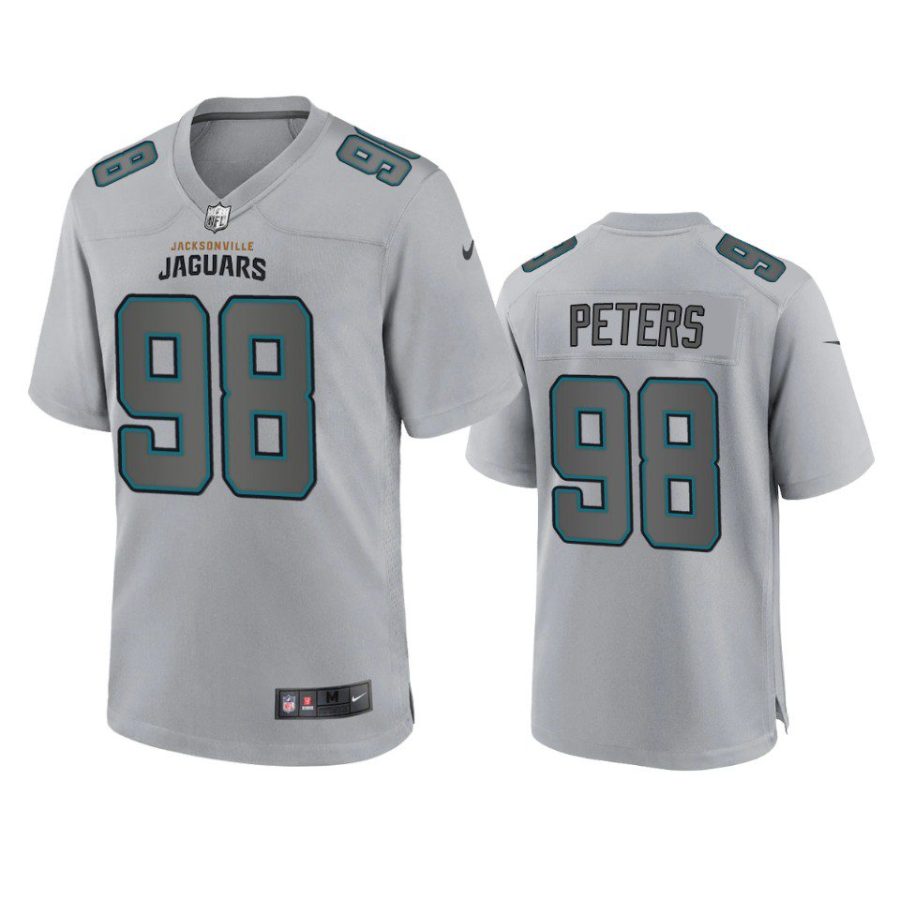 corey peters jaguars atmosphere fashion game gray jersey