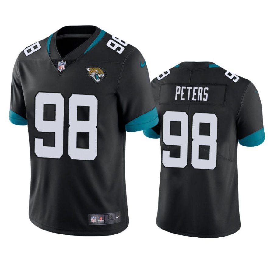 corey peters jaguars black vapor limited jersey