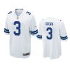 cowboys anthony brown game white jersey