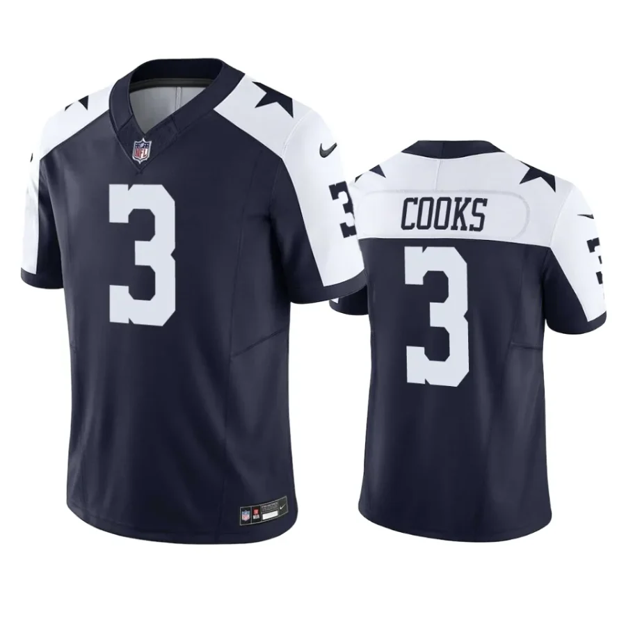 cowboys brandin cooks navy vapor f.u.s.e. limited jersey