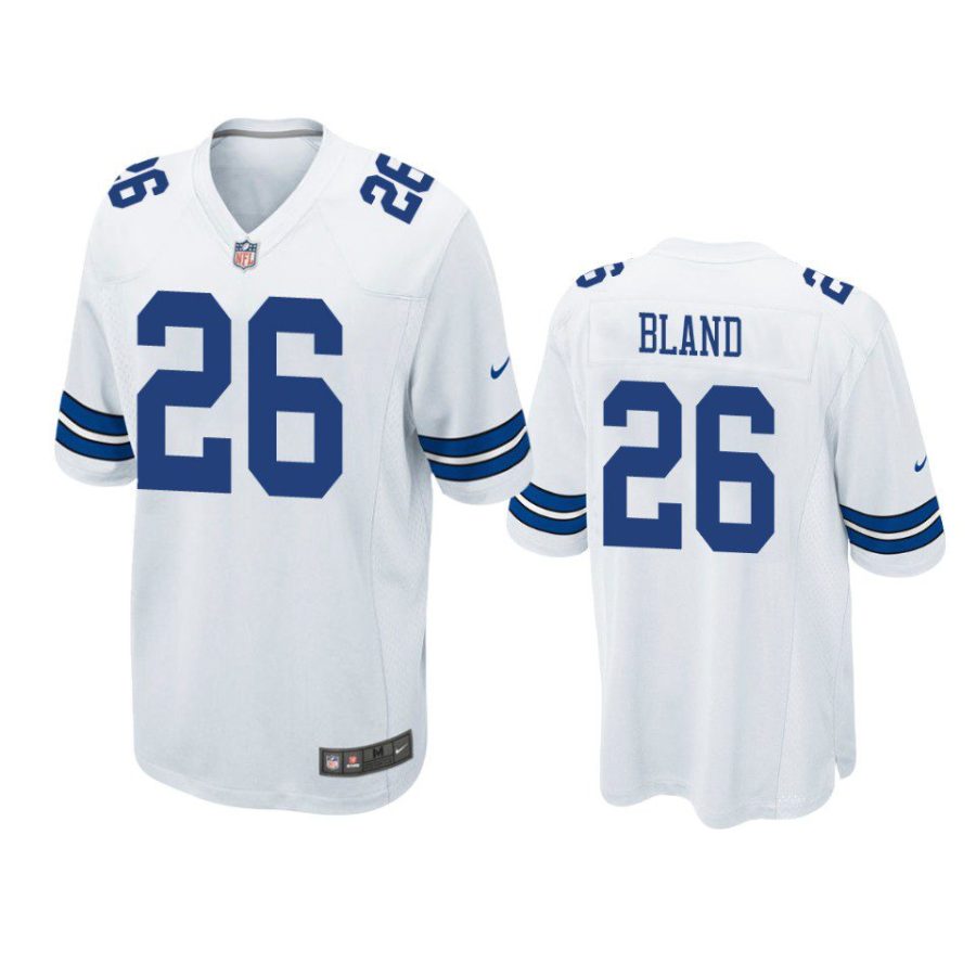 cowboys daron bland game white jersey