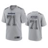 cowboys jason peters atmosphere fashion game gray jersey