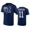 cowboys micah parsons navy 2023 nfc east division champions conquer t shirt