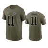 cowboys micah parsons olive 2022 salute to service t shirt