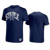 cowboys navy staple logo lockup t shirt