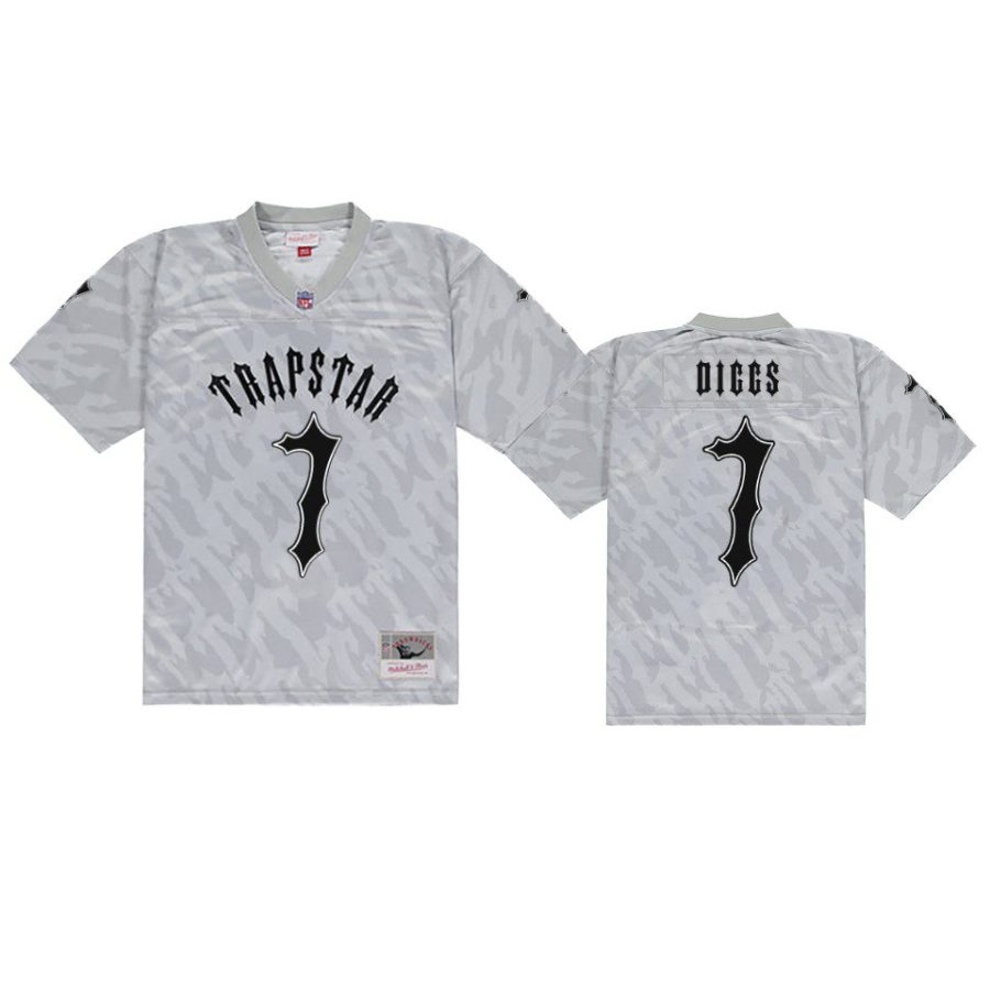 cowboys trevon diggs gray trapstar jersey