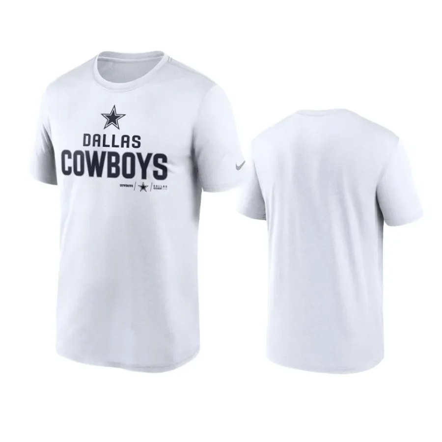 cowboys white legend community t shirt