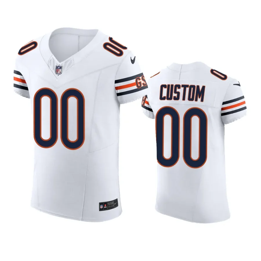 custom bears white vapor f.u.s.e. limited jersey