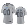 custom colts atmosphere fashion game gray jersey