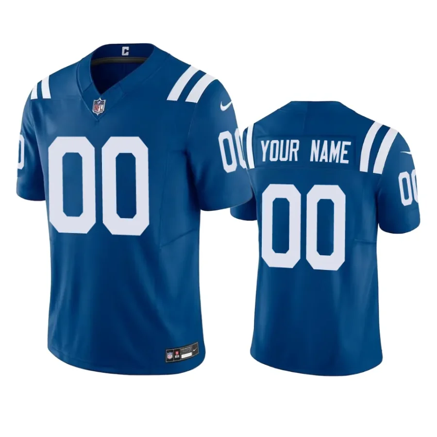 custom colts vapor f.u.s.e. limited royal jersey