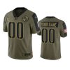 custom commanders olive salute to service limited jersey